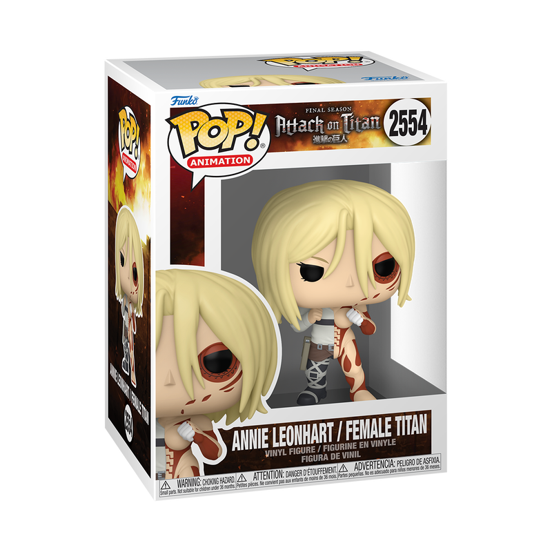 Funko Pop! Anime: Attack On Titan - Eren & Attack / Reiner & Armored / Zeke & Beast / Annie & Female *PREORDER*