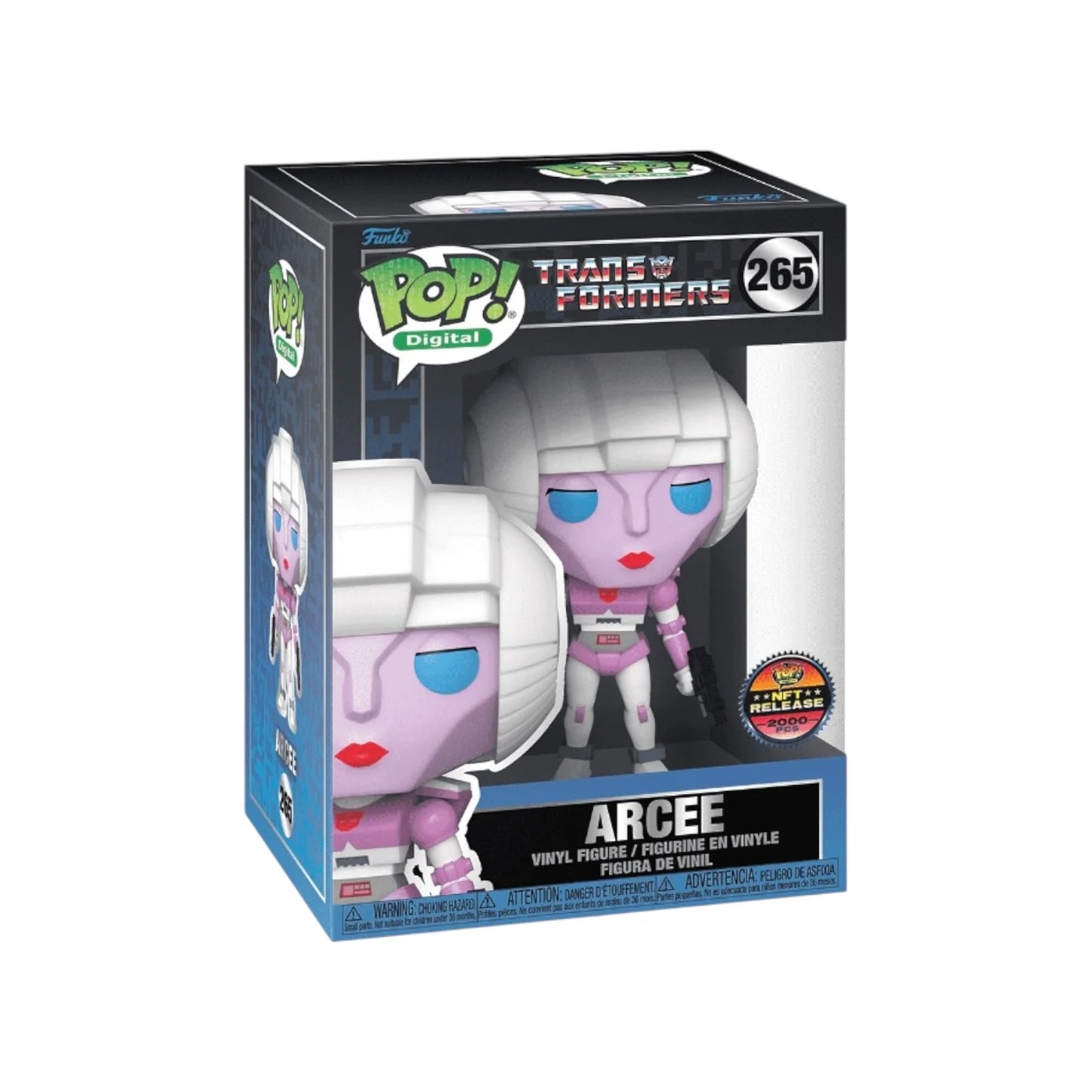 Funko Pop! Digital: Transformers - Arcee #265 [NFT Release - 2,000pcs]