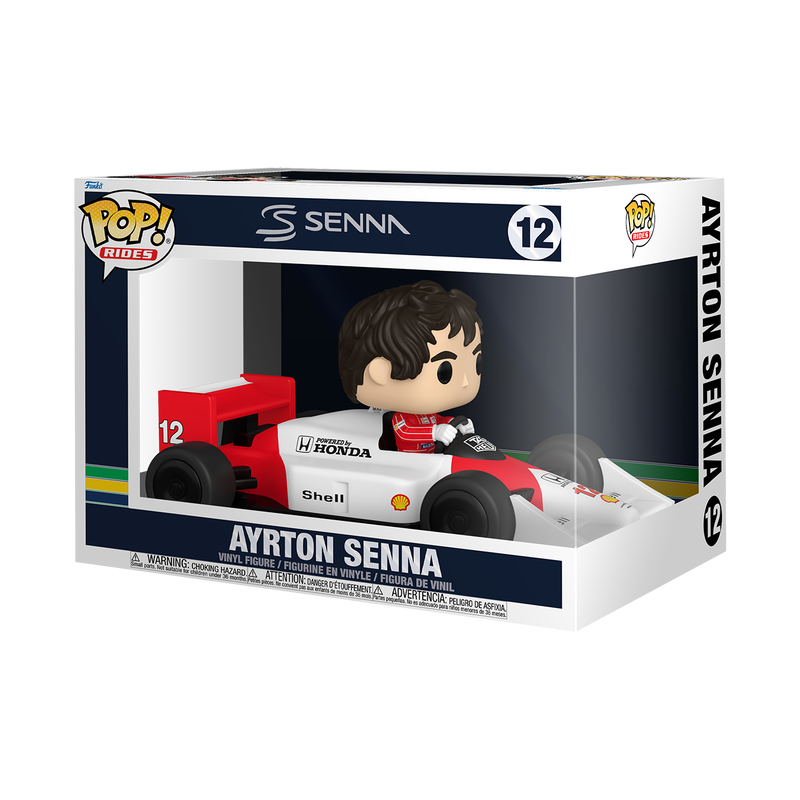 Funko Pop! Sports: Racing - Rides Super Deluxe Ayrton Senna (McLaren) #12
