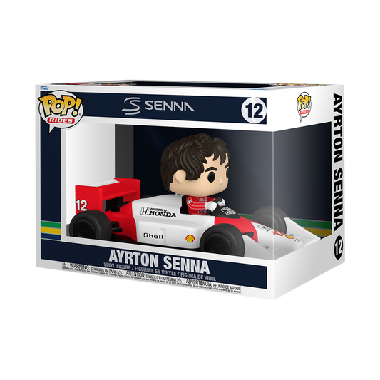 Funko Pop! Sports: Racing - Rides Super Deluxe Ayrton Senna (McLaren) #12
