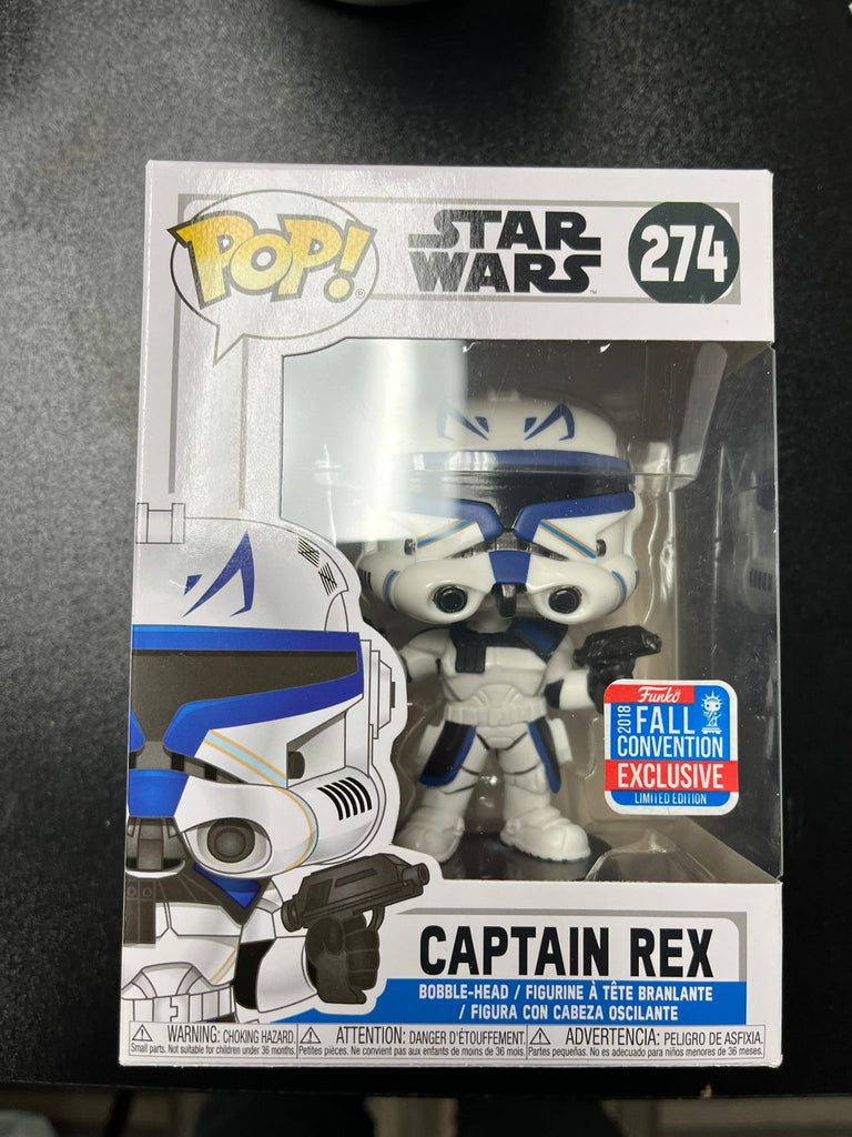 Funko Pop Star Wars Captain Rex 274 2018 Fall Convention Exclusiv MyPops