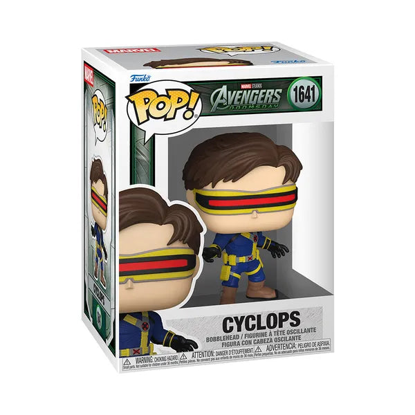 Funko Pop! Marvel: Avengers Doomsday - Steve Rogers / Mister Fantastic / Yelena Belova / Doctor Doom / Shang-Chi / Gambit / Namor / Cyclops / Magneto / Thor