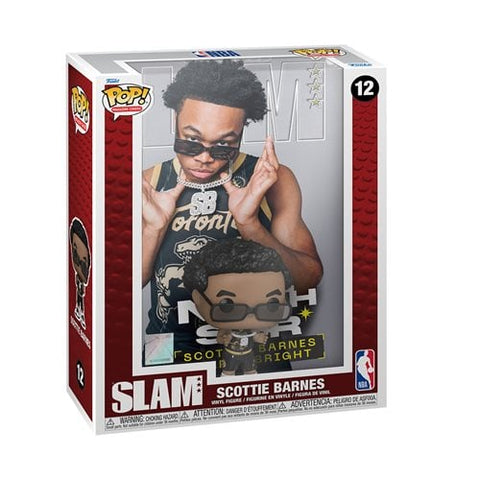 Funko Pop! Sports NBA - SLAM COVER with CASE SCOTTIE BARNES #12