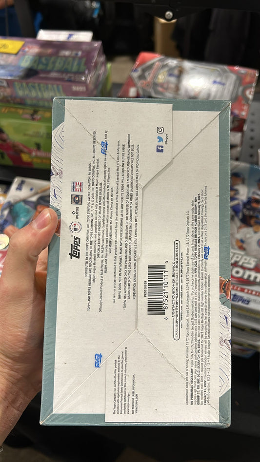 Topps Heritage 2021 High Number Baseball Hobby Box
