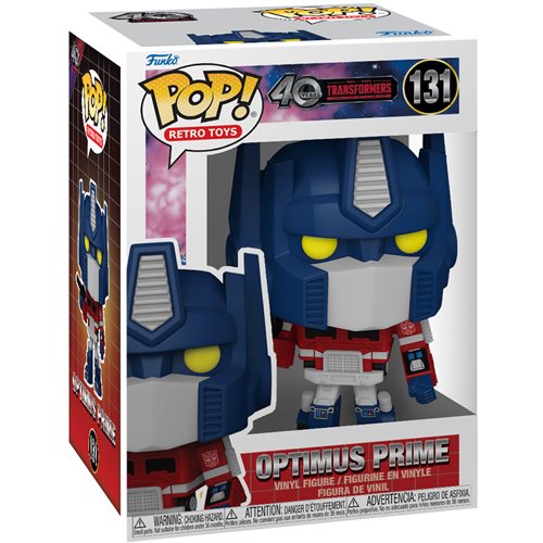 Funko Pop! Transformers: 40 Years - Optimus Prime #131 / Megatron #132 / Astrotrain #133 / Blaster #134 / Buzzsaw #135 / Laserbeak #135