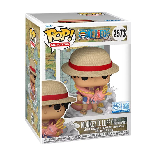 Funko Pop! Anime: One Piece - Monkey D. Luffy with Momonosuke #2573 [Special Edition] *PREORDER*