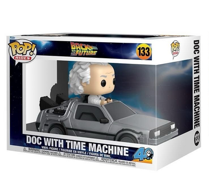 Funko Pop! Movies: Back To The Future - Doc With Time Machine #133