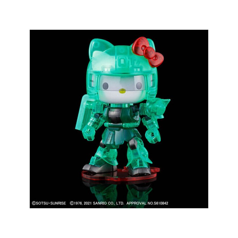 SD GUNDAM HELLO KITTY / ZAKU II [SD GUNDAM CROSS SILHOUETTE] [CLEAR COLOR] EVENT LIMITED TIME