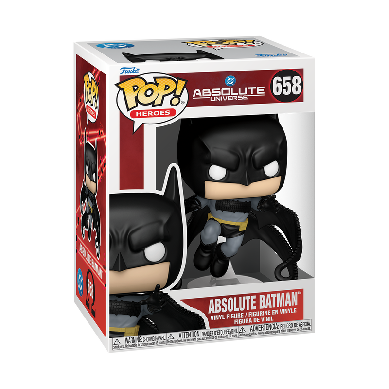 Funko Pop! DC: Absolute Universe - Batman #658 / Superman #659 / Super! Joker #660 / Brainiac #661 *PREORDER*