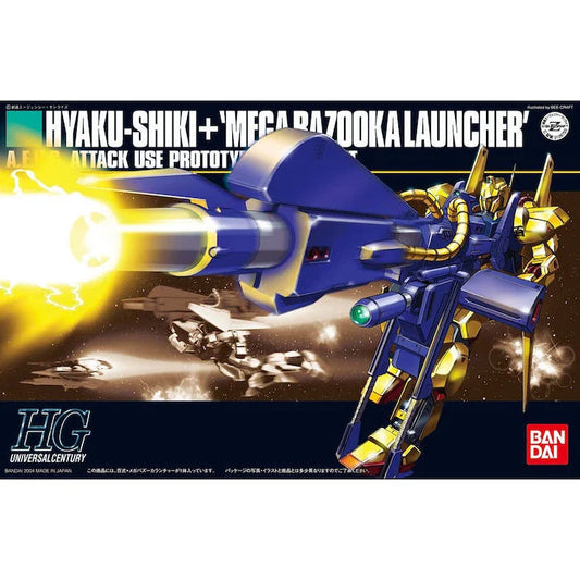 Bandai: Gunpla - #48 Hyaku Shiki + Mega Bazooka Launcher [HGUC] 1/144 Model Kit *PREORDER*