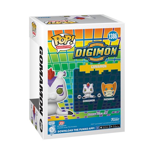 Funko Pop! Anime: Digimon - Gomamon #1386