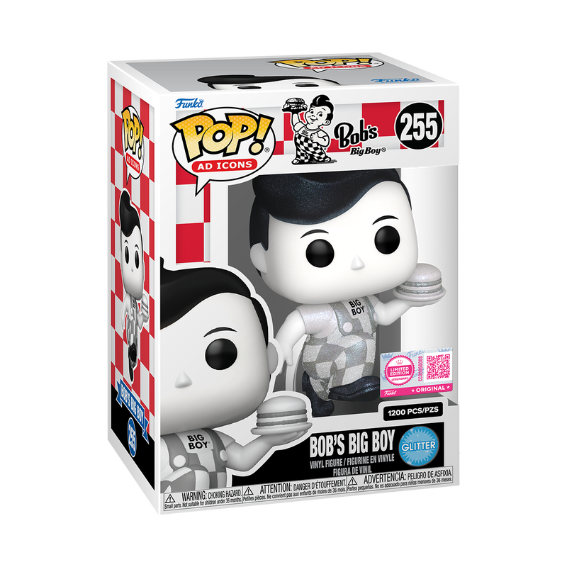 限定品！Funko Pop! Ad Icons Bob's Big Boy Funko Pop! Ad Icons: Bob's Big Boy (Glitter) #255 [1200PCS