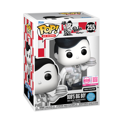 Funko Pop! Ad Icons: Bob's Big Boy (Glitter) #255 [1200PCS Exclusive] *PREORDER*