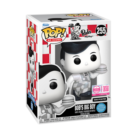 Funko Pop! Ad Icons: Bob's Big Boy (Glitter) #255 [1200PCS Exclusive] *PREORDER*