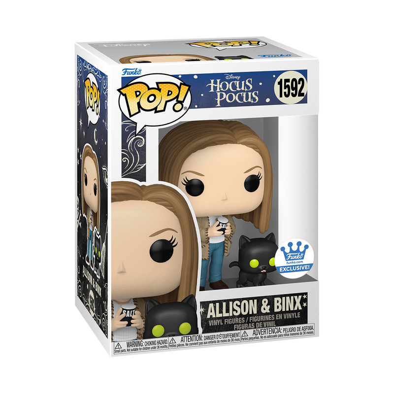 Funko Pop! Disney: Hocus Pocus - Allison & Binx #1592 [Funko Shop Exclusive]