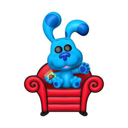 Funko Pop! Television: Blues Clues - Premium Blue (On Chair) / Magenta