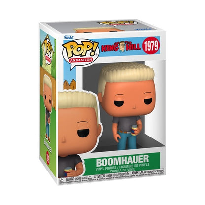 Funko Pop! Television: King Of The Hill - Hank Hill / Boomhauer / Dale Gribble / Bill Dauterive
