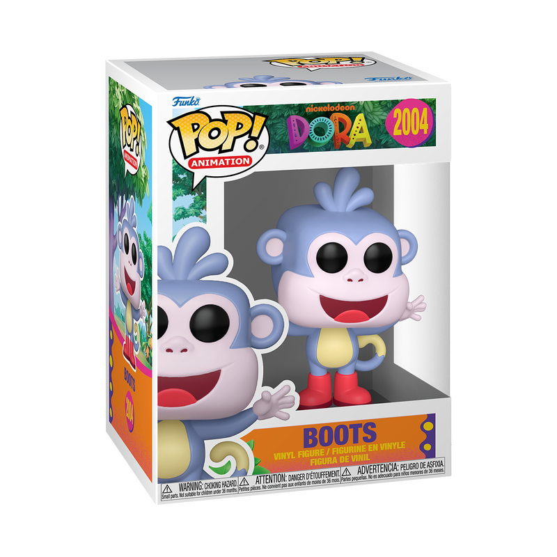 Funko Pop! Animation: Dora The Explorer - Dora #2003 / Boots #2004 / Swiper #2005
