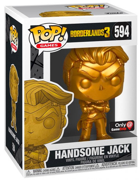 Funko Pop! BORDERLANDS 3 - Handsome Jack (Gold) #594 [EB Games Exclusive] **WEB ONLY**