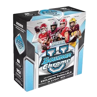 2025 Bowman Chrome University Football Mega Box
