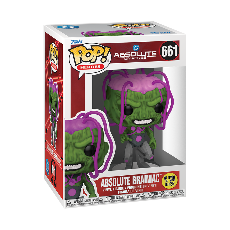 Funko Pop! DC: Absolute Universe - Batman #658 / Superman #659 / Super! Joker #660 / Brainiac #661 *PREORDER*