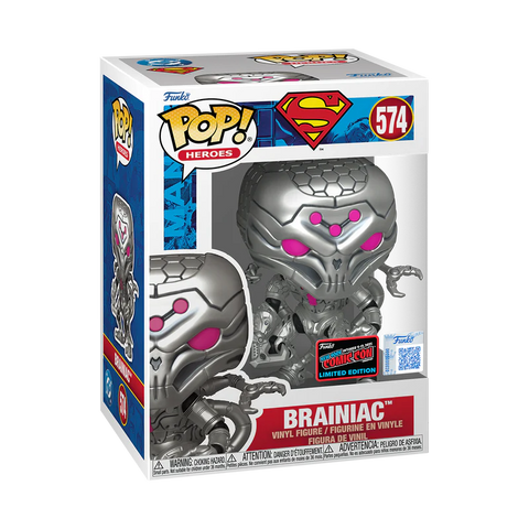 Funko Pop! DC: Superman - Brainiac #574 [2025 New York Comic Con NYCC Official Convention Exclusive] *PREORDER*