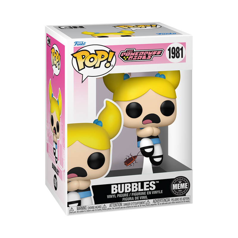 Funko Pop! Television: Powerpuff Girls - Bubbles (Bug Meme) #1981