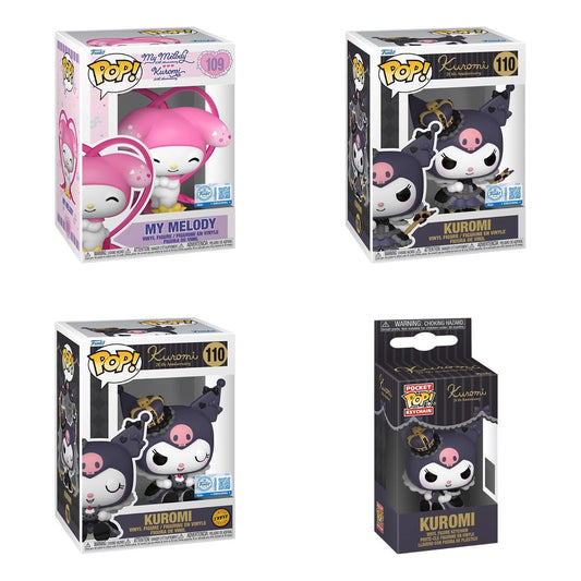 Funko Pop! Sanrio - My Melody #109 / Kuromi (Royal Outfit) #110