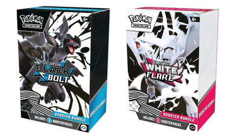 Pokemon TCG: Scarlet & Violet - Black Bolt & White Flare Booster Bundle *PREORDER*