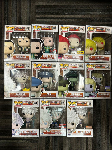 Funko Pop! Hunter X Hunter - Lot 2/2 **WEB ONLY**