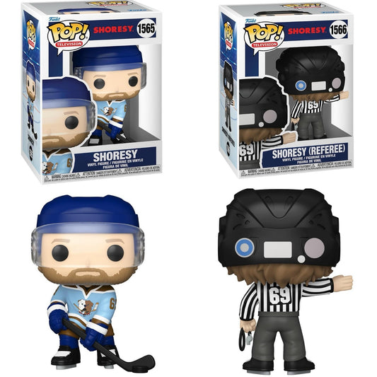 Funko Pop! Television: Shoresy - Shoresy #1565 / Shoresy (Referee) #1566