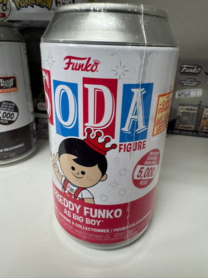 Funko Soda! Funko - Freddy Funko As Big Boy [LIMITED 5,000PCS]