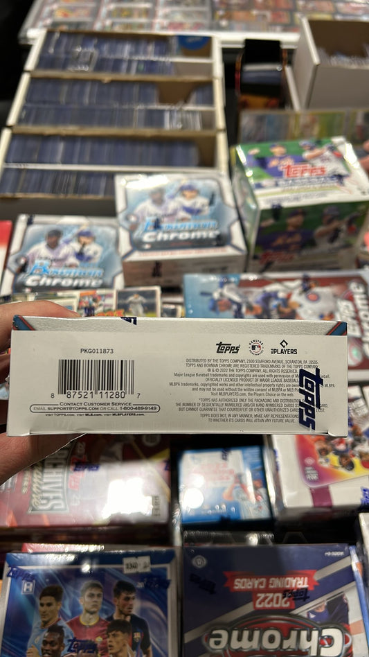 Topps Bowman Chrome 2022 Baseball Lite Box