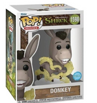 Funko Pop! Movies: Shrek - Shrek / Princess Fiona / Puss In Boots / Gingy / Donkey (Glitter) *PREORDER*