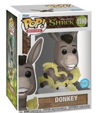 Funko Pop! Movies: Shrek - Shrek / Princess Fiona / Puss In Boots / Gingy / Donkey (Glitter) *PREORDER*