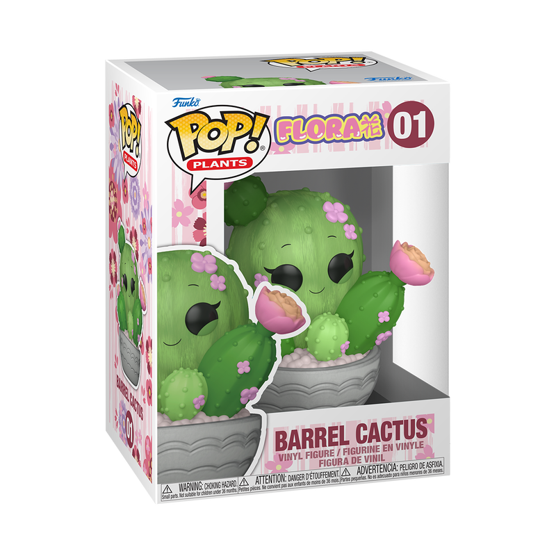 Funko Pop! Plants: Flora - Barrel Cactus / Monstera / Sunflower / Tulip