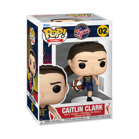 Funko Pop! Sports: WBNA - Caitlin Clark (Indiana Fever Jersey) #02 *PREORDER*