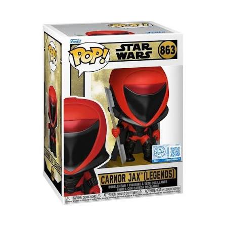 Funko Pop! Star Wars - Carnor Jax (Legends) #863 [Funko Special Edition]