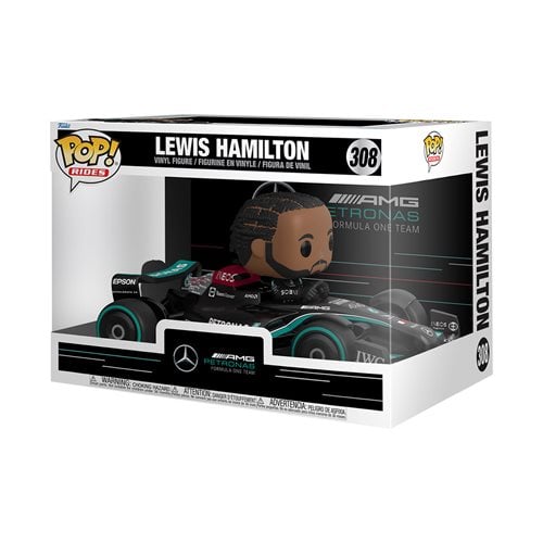 Funko Pop! Ride: Formula 1 Mercedes - Lewis Hamilton (Super Deluxe) #308