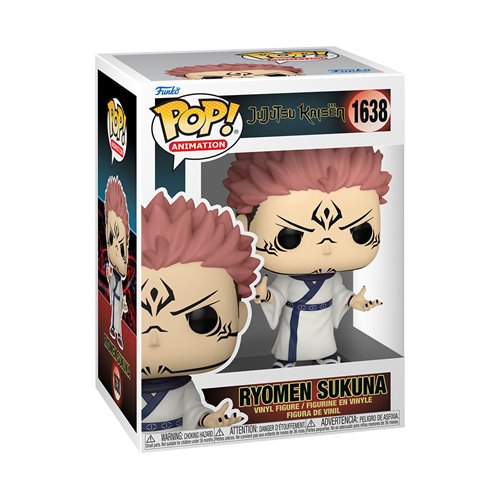 Funko Pop! Anime: Jujutsu Kaisen - Ryomen Sukuna / Utahime Iori / Noritoshi Kamo / Momo Nishimiya / Kasumi Miwa / Ultimate Mechamaru