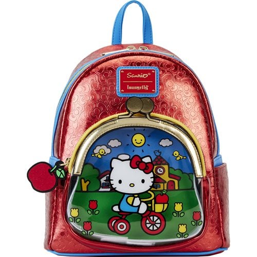 LOUNGEFLY SANRIO Hello Kitty 50th Anniversary Coin Bag Mini-Backpack