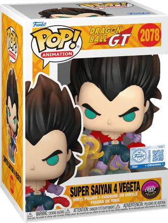 Funko Pop! Anime: Dragon Ball GT - Super Saiyan 4 Vegeta (Flocked) #2078 [Funko Special Edition]