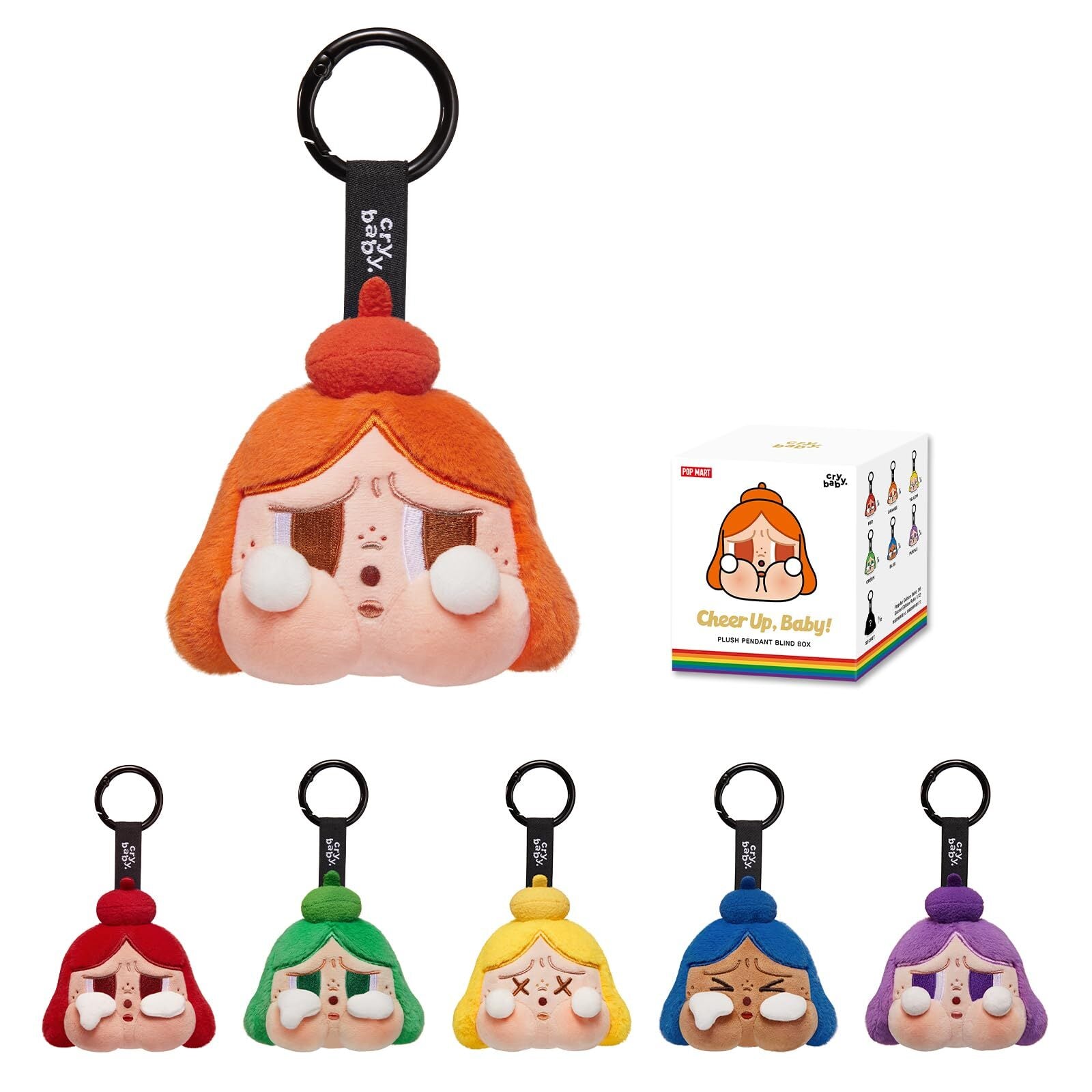 POPMART Cheer Up Baby ! アソートボックス PopMart: Crybaby - Cheer Up Baby Plush Blind Box – MyPops.ca