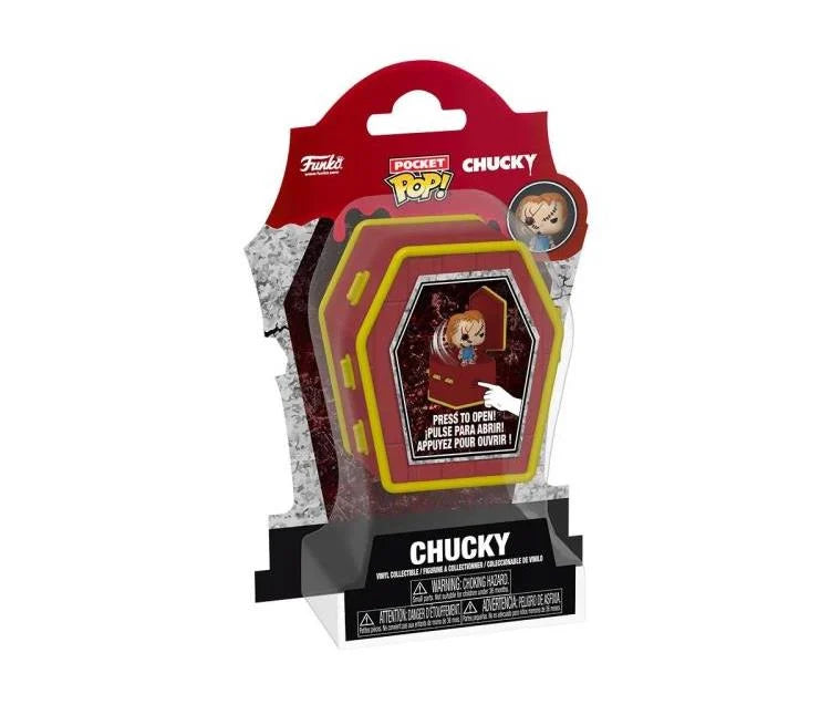 Funko Pop! Movies: Horror - Chucky Pocket Popper Bobblehead