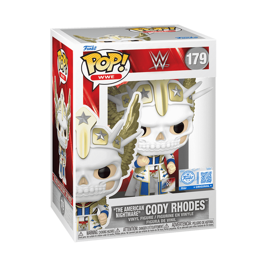 Funko Pop! Sports: WWE - Cody Rhodes "The American Nightmare" (Metallic Masked - Wrestlemania 40) #179 [Funko Special Edition] *PREORDER*