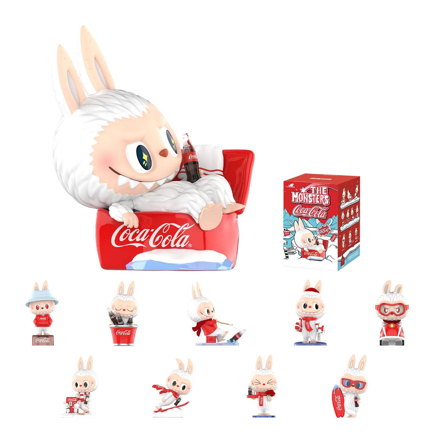 Popmart: The Monsters (Labubu) - Coca-Cola Series Figure Blind Box