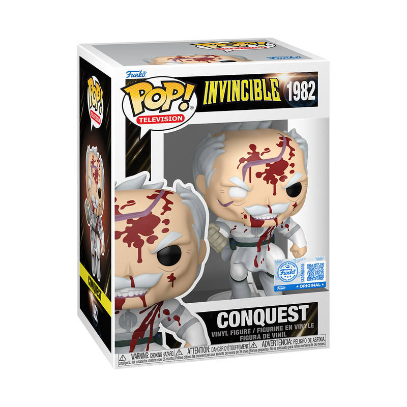 Funko Pop! Animation: Invincible - Dinosaurus / Thragg / Conquest (Bloody) *PREORDER*