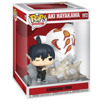 Funko Pop! Anime: Chainsaw Man - Denji with Pochita / Aki Hayakawa Moment / Deluxe Power / Chainsaw Man Pocket Pop Keychain