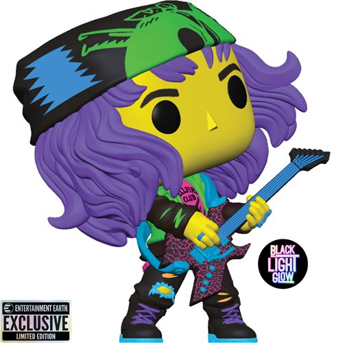 Funko Pop! Stranger Things - Eddie with Guitar (Black Light) #1462 [Entertainment Earth Exclusive]