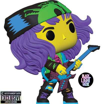 Funko Pop! Stranger Things - Eddie with Guitar (Black Light) #1462 [Entertainment Earth Exclusive]